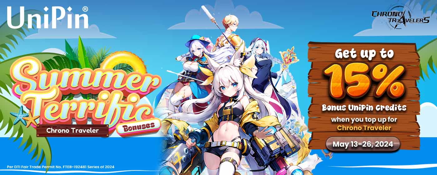 Summer Terrific Bonuses: Chrono Travelers (PH)